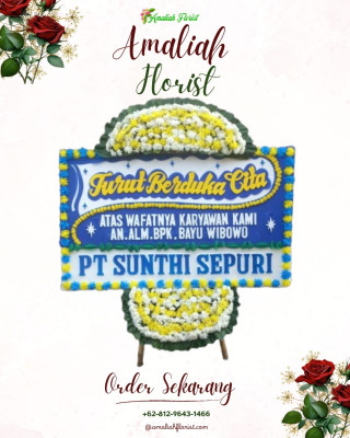 Papan Bunga Duka di Pante Bidari