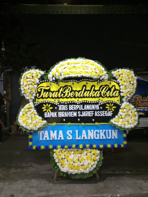 Papan Bunga Duka di Pante Bidari